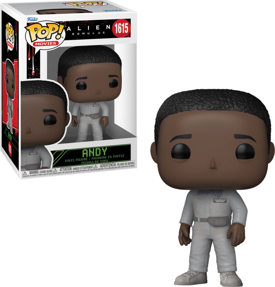 Alien Romulus - Andy vinylfiguur 1615   Pop! meerkleurig PVC - Fan merch, Film, Horror