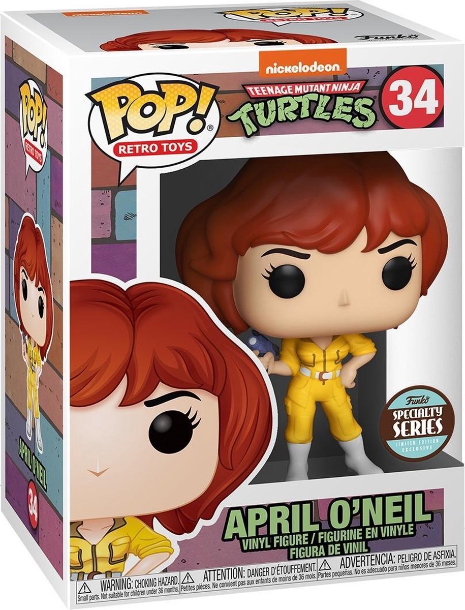 April ONeil -   Pop! Retro - Teenage Mutant Ninja Turtles