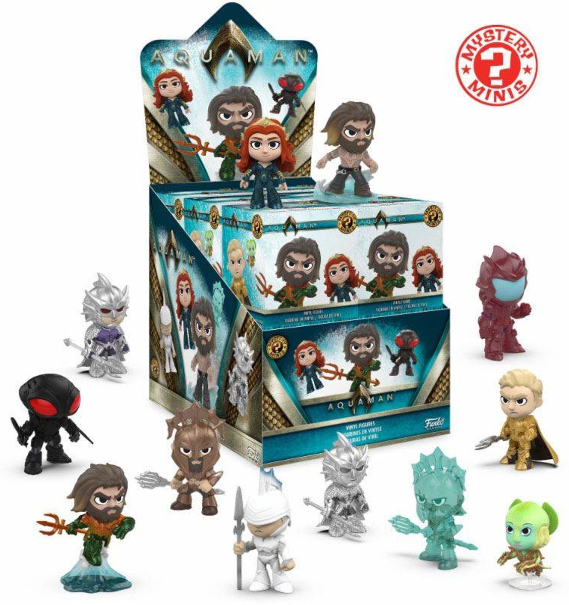 Aquaman - Mystery Mini Blind Box -   - 12 stuks