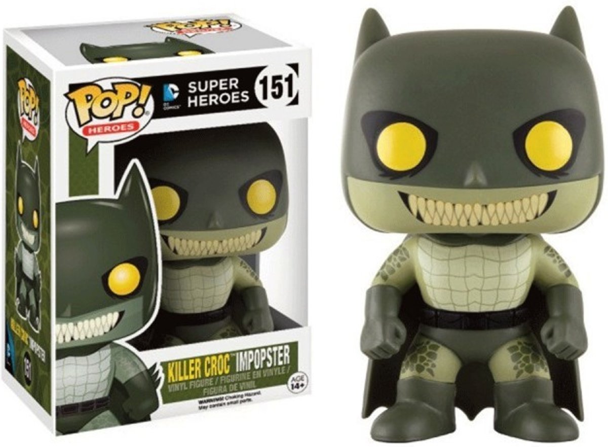 BATMAN - Bobble Head POP N° 1561 - Killer Croc Impopster LTD