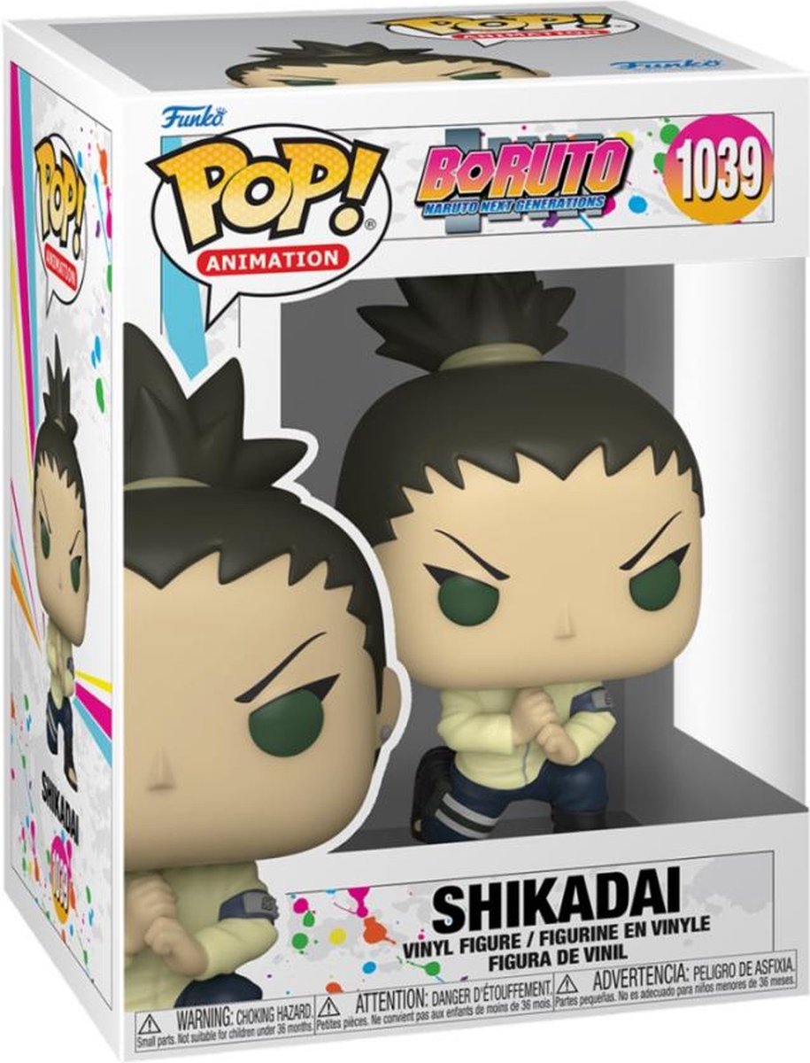 BORUTO - Bobble Head POP N° 1039 - Shikadai