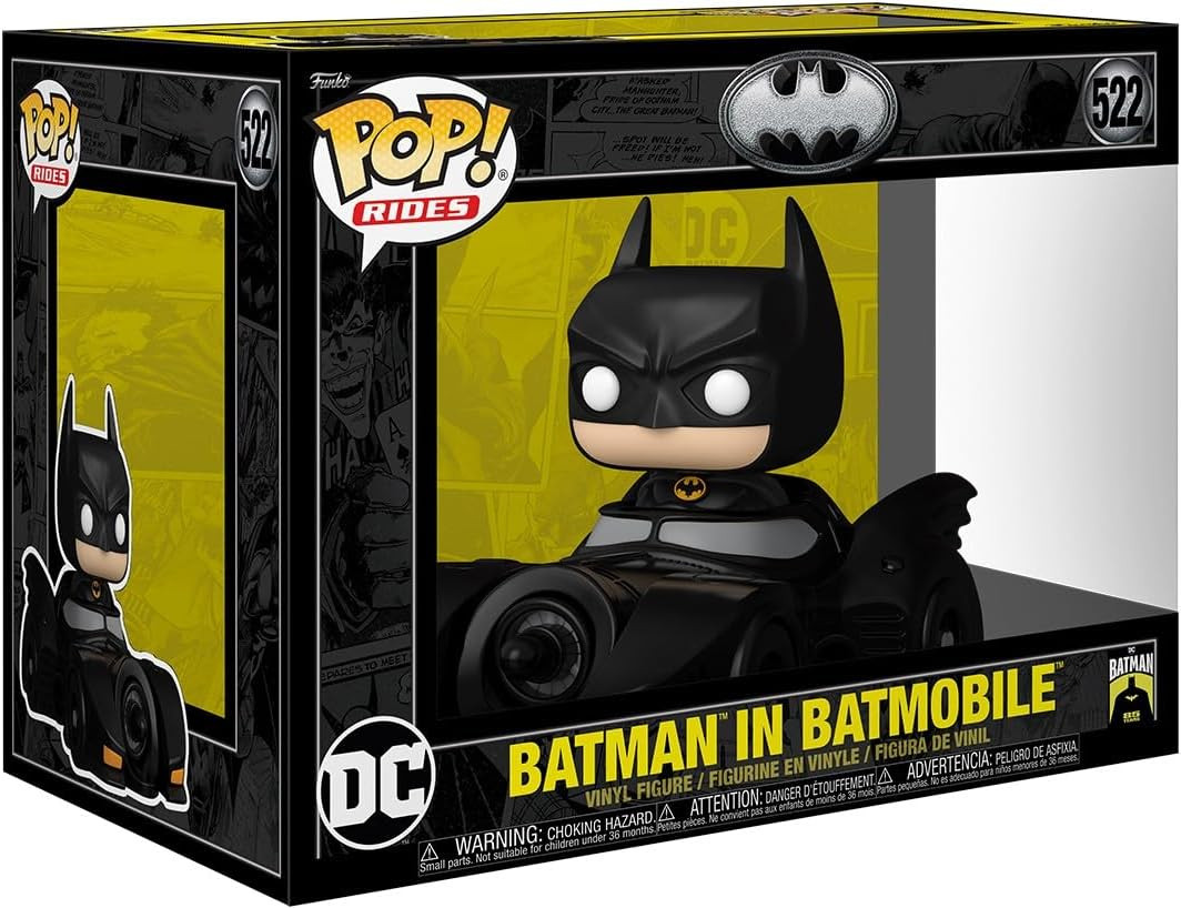 Batman 85th   Pop Vinyl: Batman in Batmobile