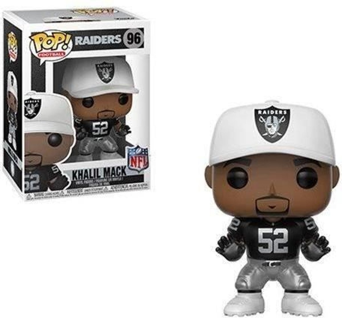 Beeldje   Pop! NFL 5: Khalil Mack - Raiders