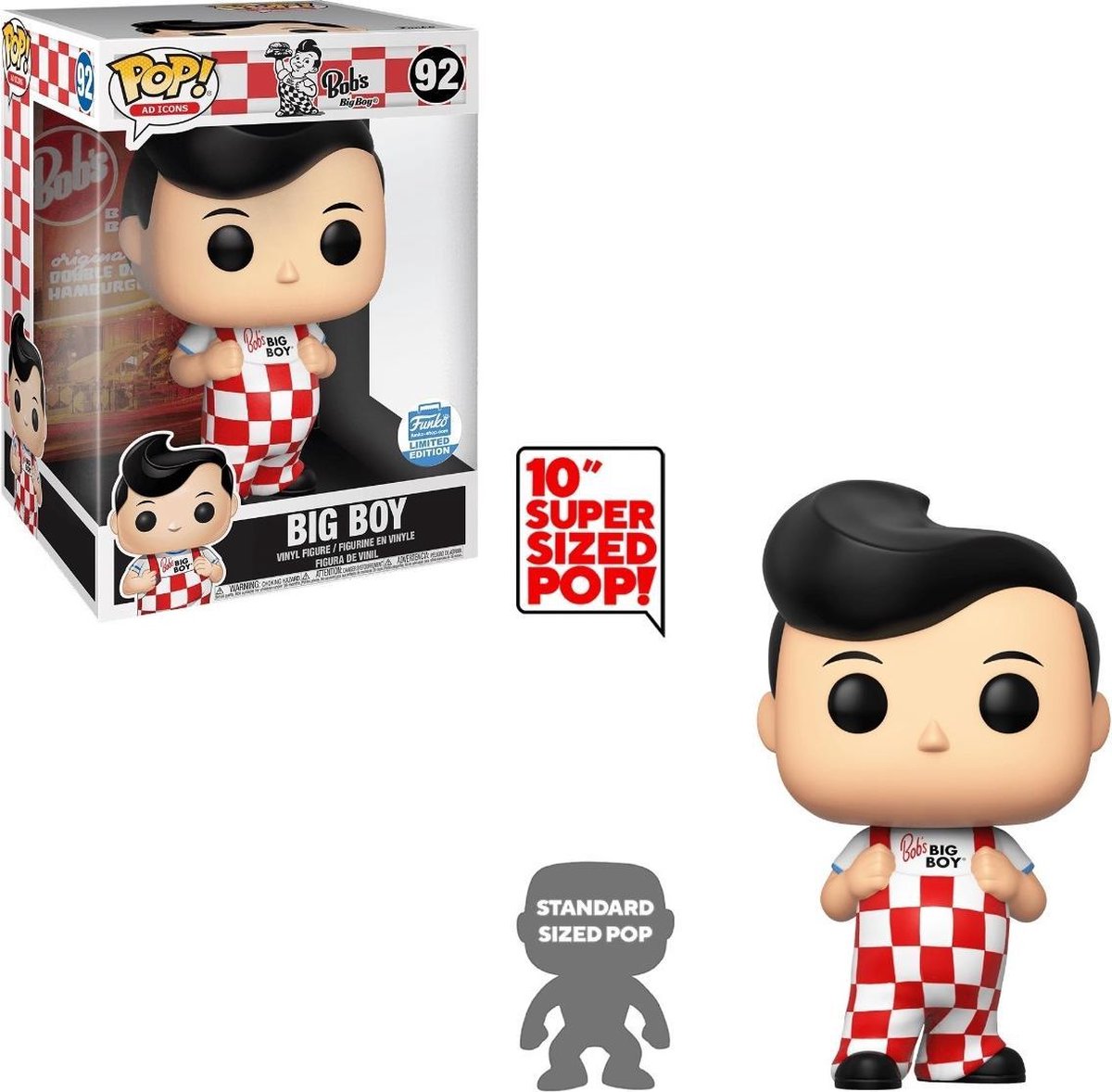 Big Boy 10 inch -   Pop! - Bobs Big Boy