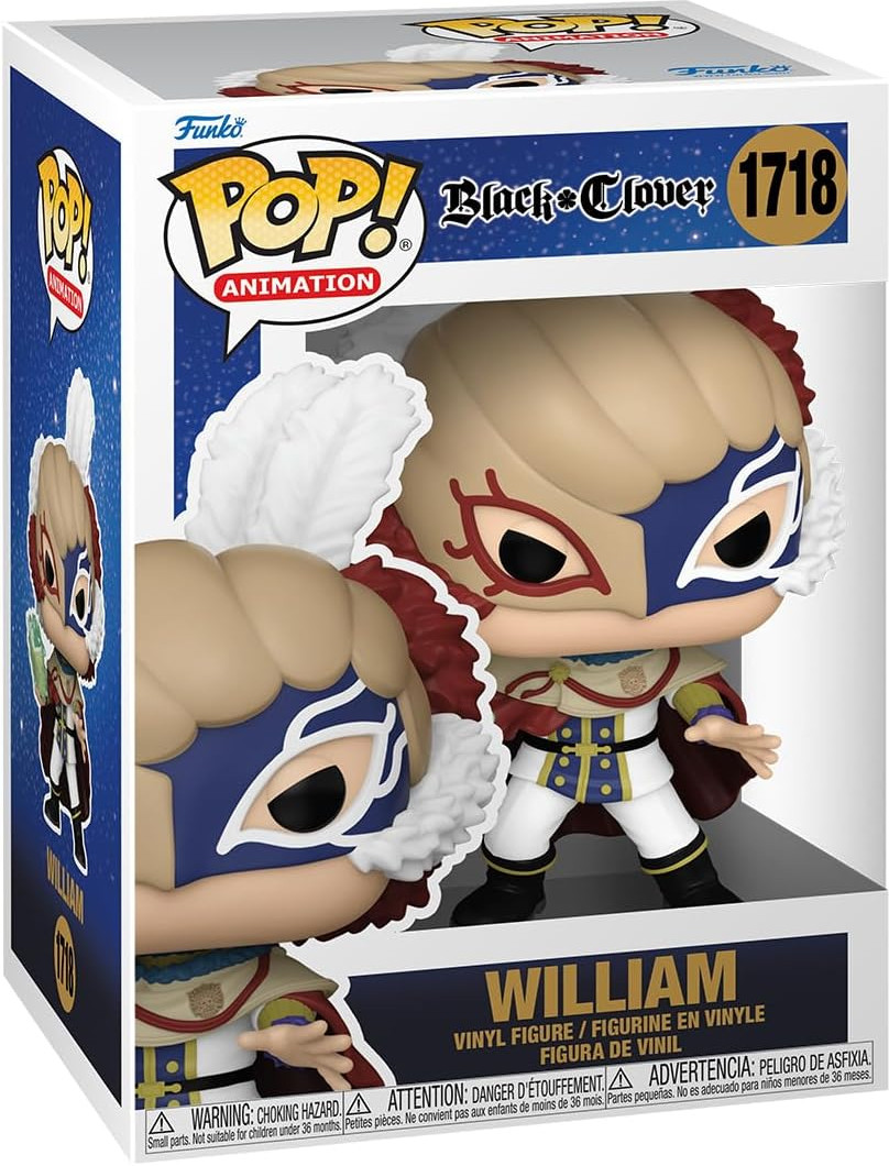 Black Clover   Pop Vinyl: William