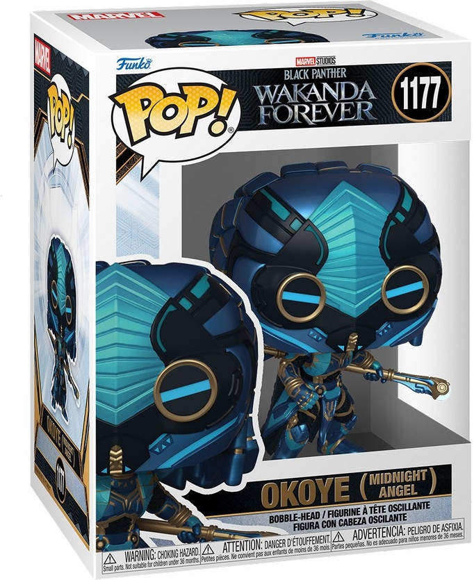 Black Panther Wakanda Forever   Pop Vinyl: Okoye (Midnight Angel)