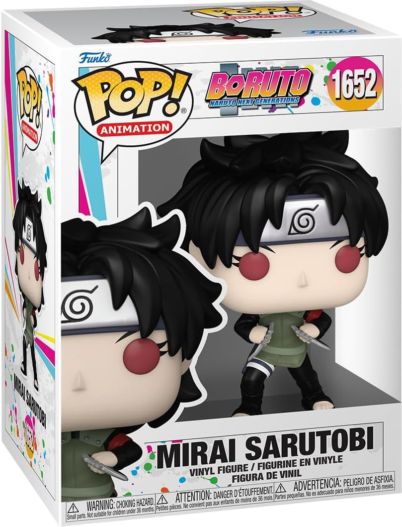 Boruto Naruto Next Generation   Pop Vinyl: Mirai Sarutobi