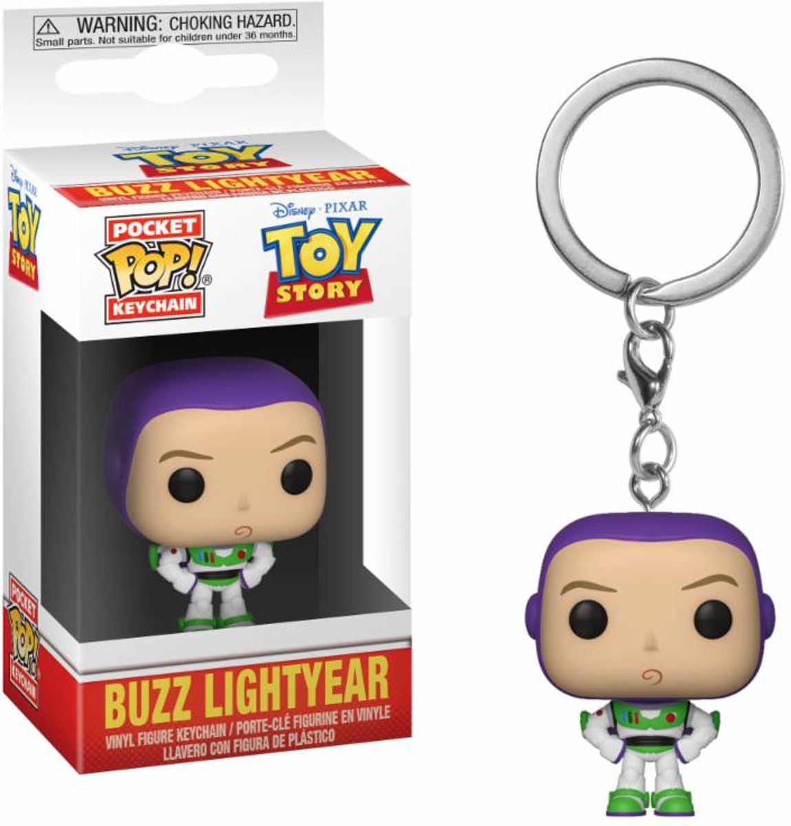 Buzz Lightyear   - Toy Story - Pixar -   POP! Keychain