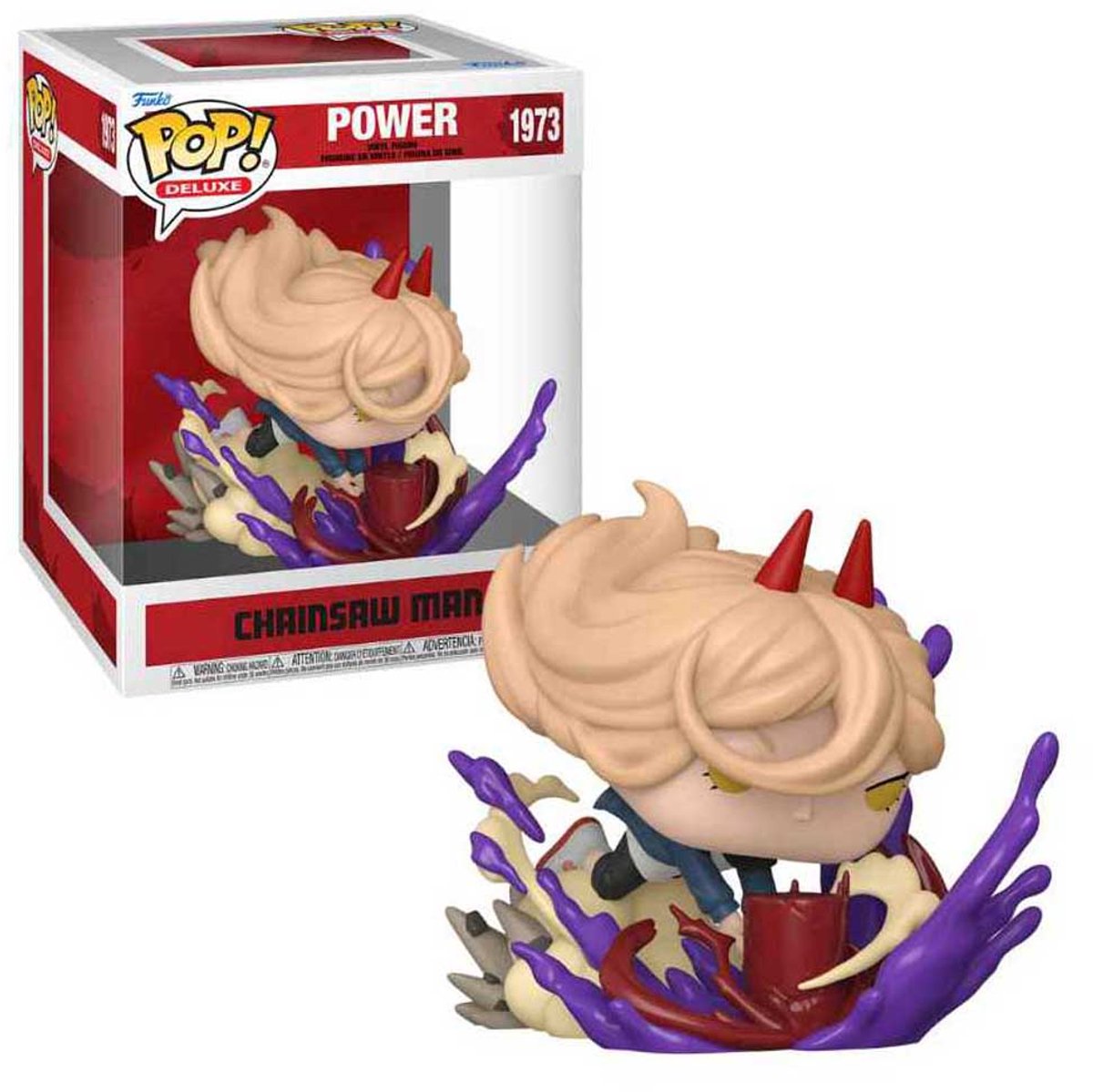 Chainsaw Man Power (Pop! Deluxe) vinylfiguur 1973 Unisex   Pop! - Neutraal - Standard