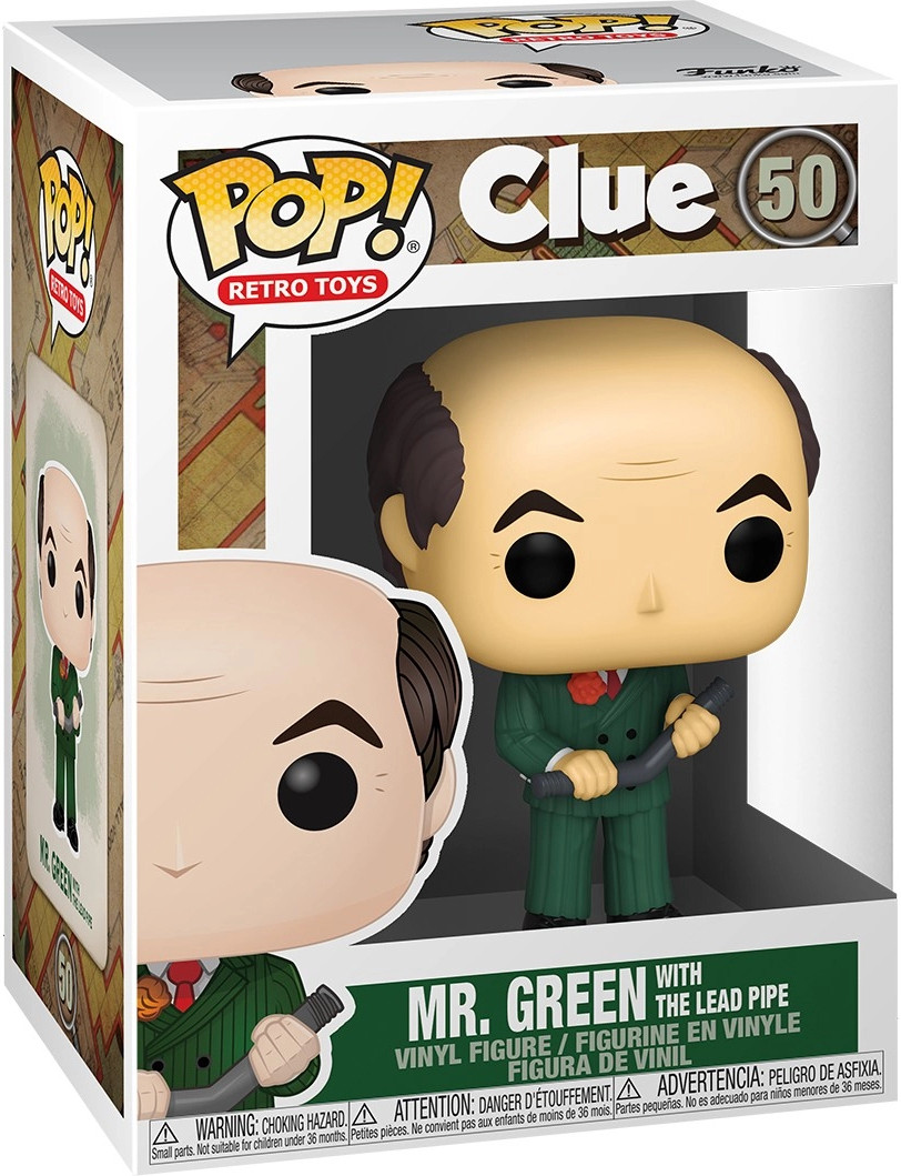 Clue   Pop Vinyl: Mr. Green with the Lead Pipe