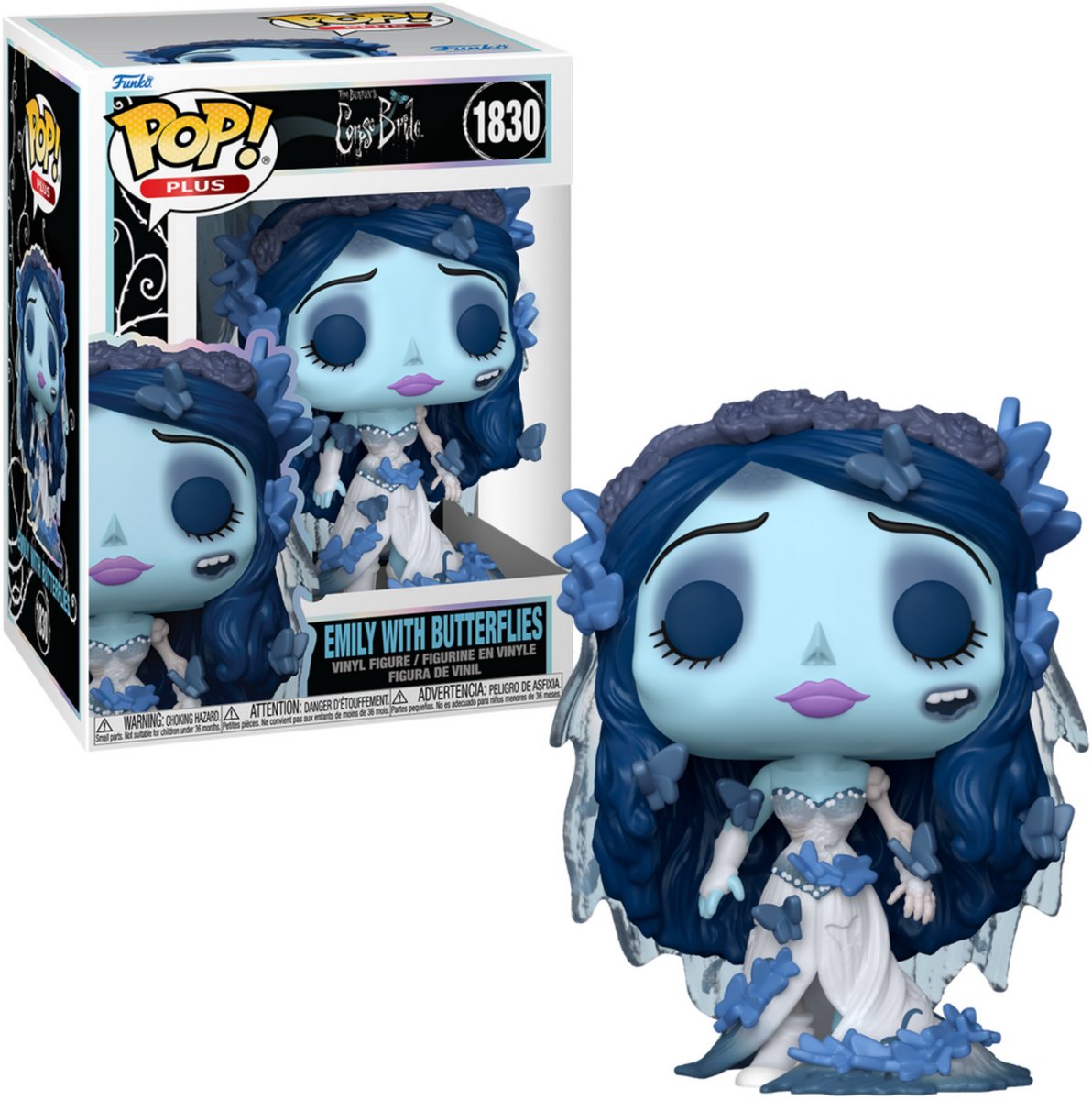 Corpse Bride Emily with Butterflies vinylfiguur 1830 Unisex   Pop! - Neutraal - Standard