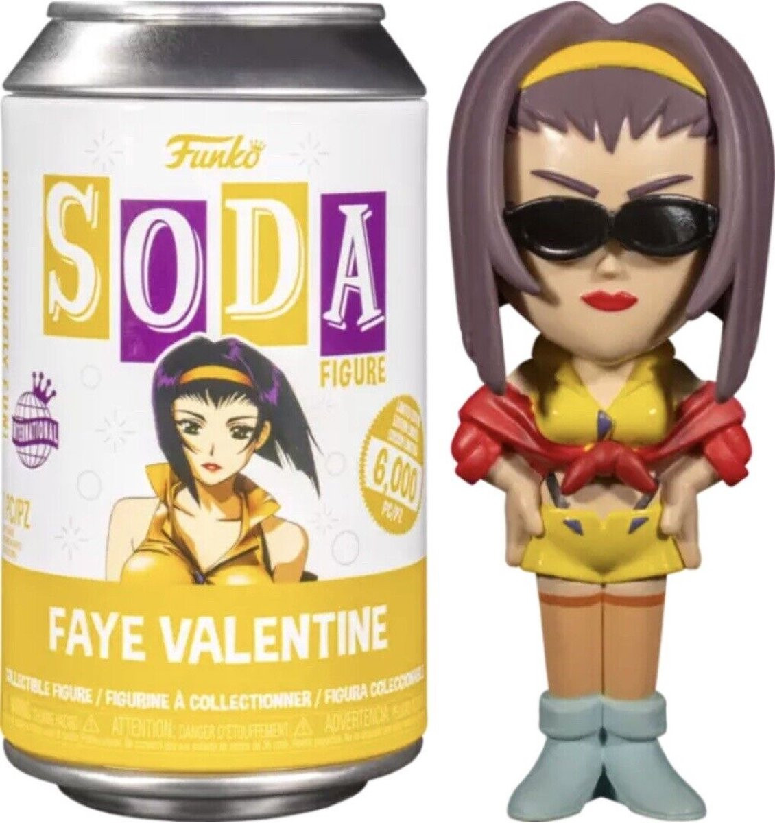 Cowboy Bebop   Vinyl Soda: Faye Valentine