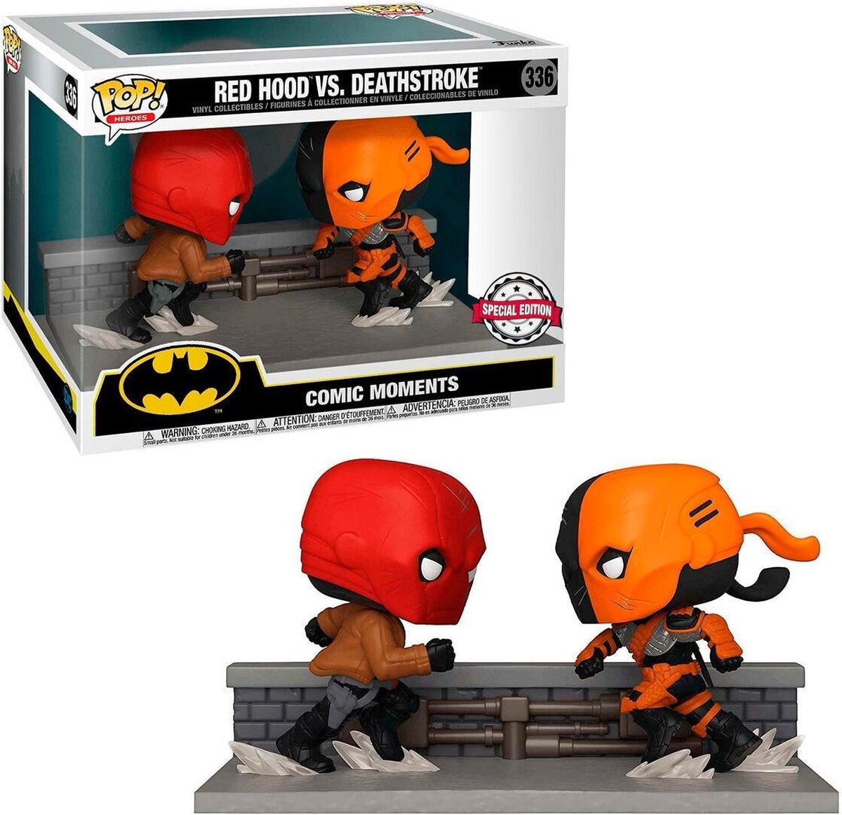 DC Comics   POP! - Red Hood vs. Deathstroke Movie Moment