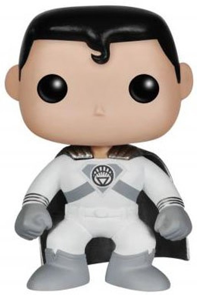 DC Comics POP! Heroes Vinyl Figure White Lantern Superman Exclusive 9 cm