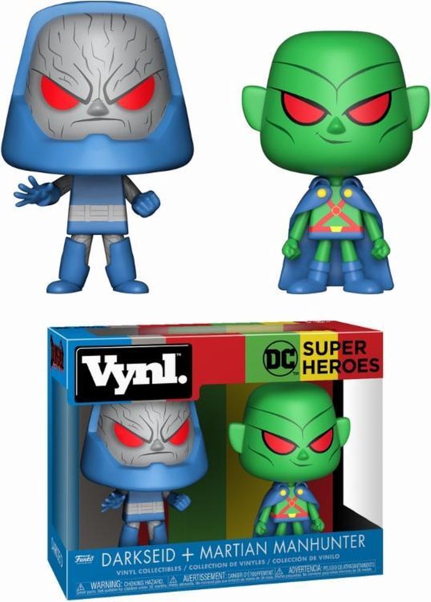 DC Super Heroes - Darkseid + Martian Manhunter