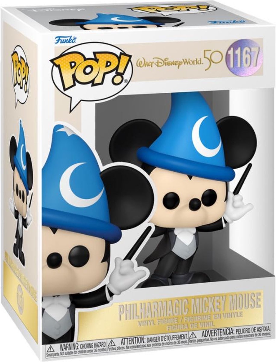 DISNEY - Bobble Head POP N° 1167 - WDW50 - Philharmagic Mickey