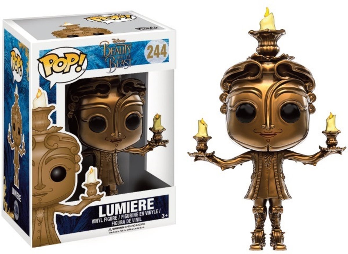 DISNEY - Bobble Head POP N° 244 - Beauty and the Beast - Lumière