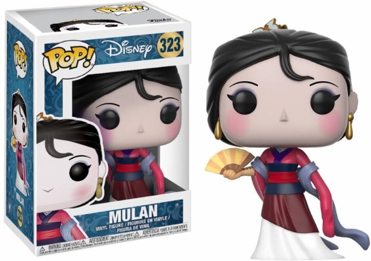 DISNEY PRINCESS - Bobble Head POP N° 323 - Mulan