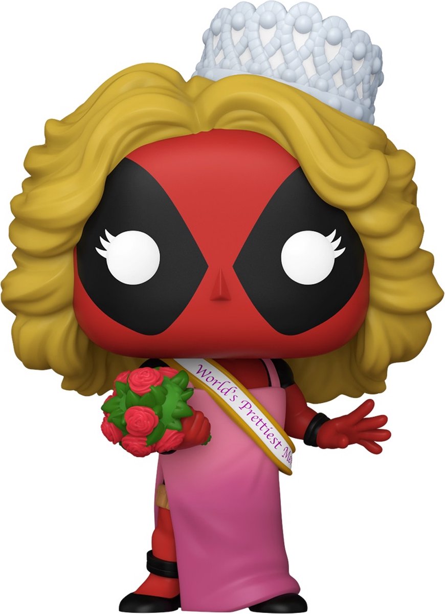 Deadpool Beauty Pageant vinyl figuur 1340   Pop! meerkleurig - PVC - Fan merch, Film, Marvel