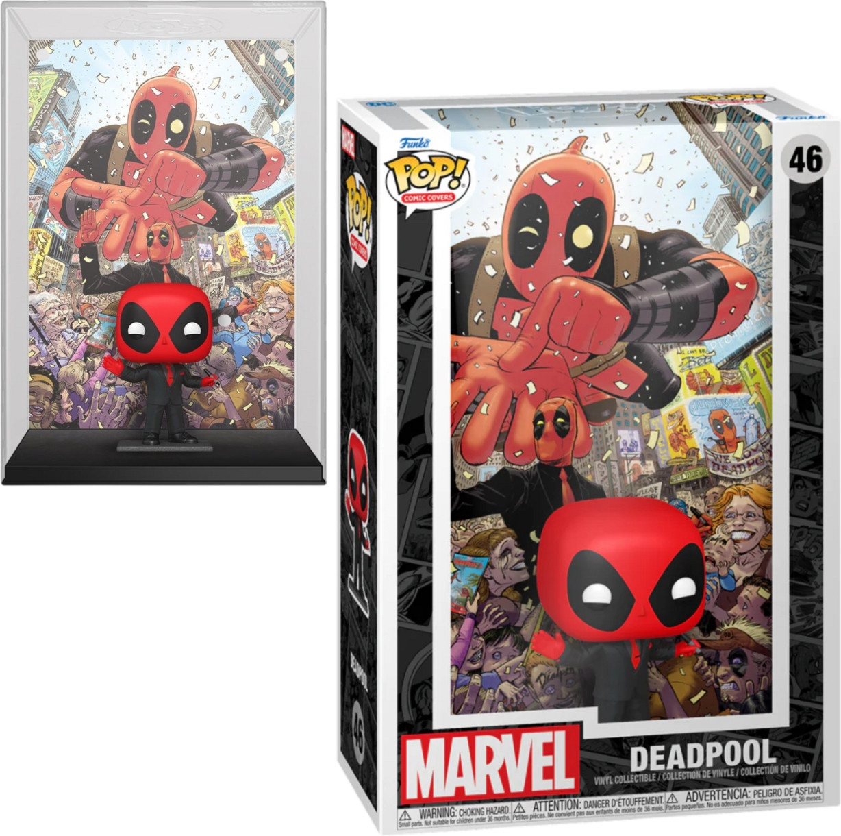 Deadpool   Pop Vinyl: Deadpool Comic Cover