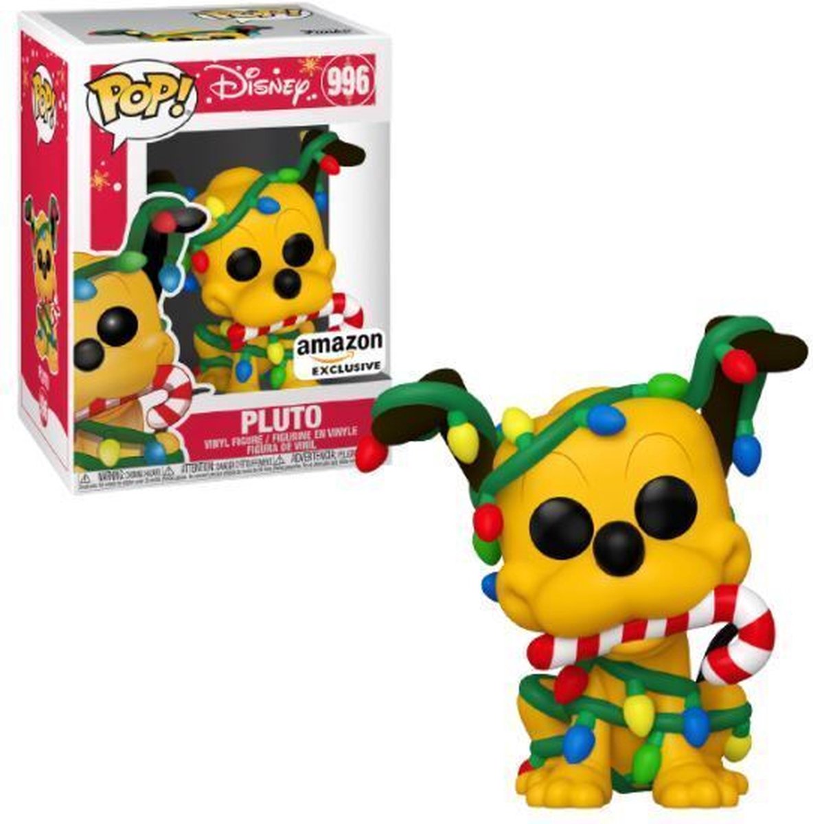 Disney - Pluto (Christmas Lights) Amazon Exclusive Pop