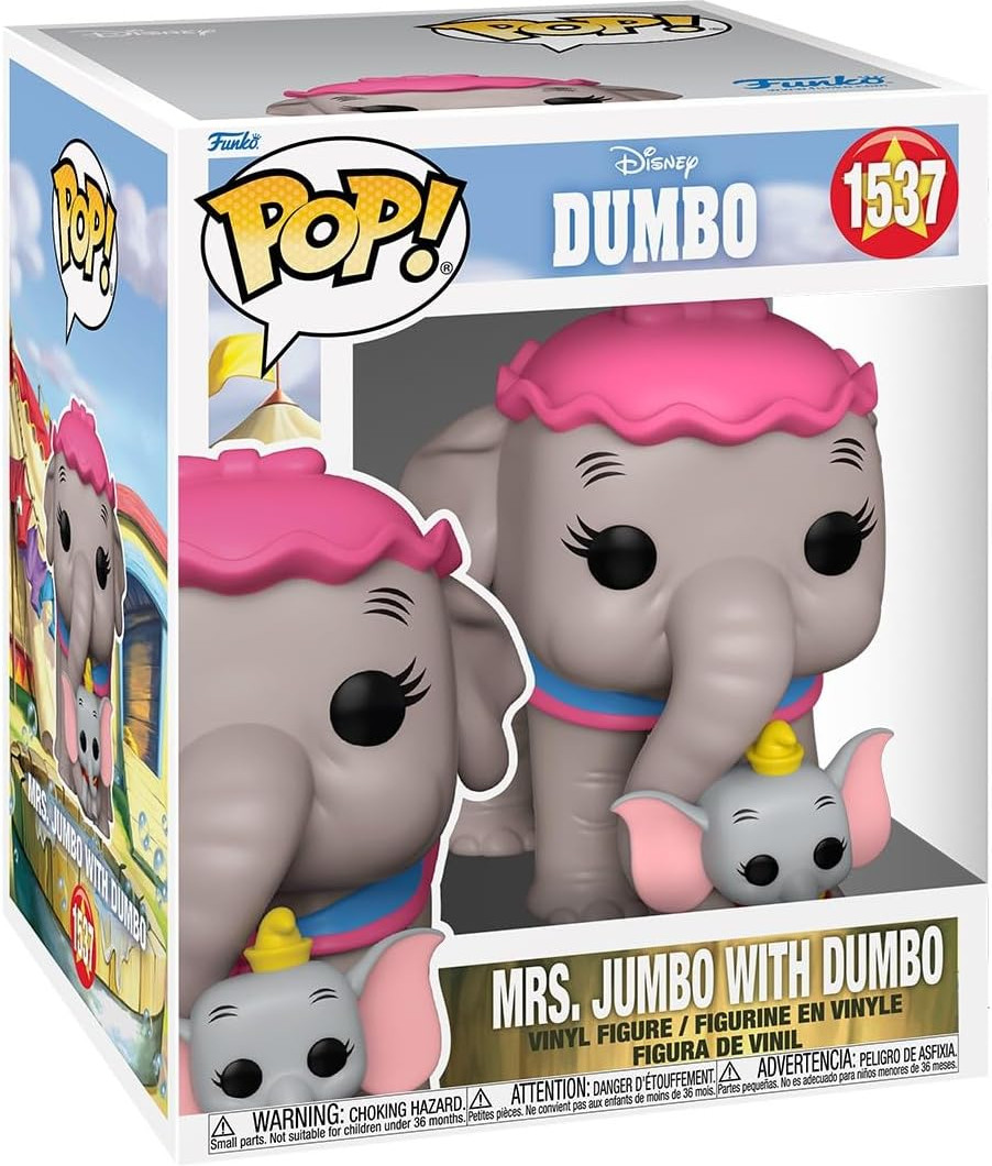 Disney Dumbo   Pop Vinyl: Jumbo Mrs. Jumbo with Dumbo