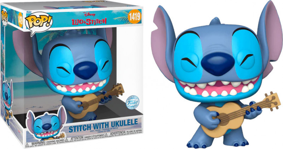 Disney Lilo & Stitch   Pop Vinyl: Stitch with Ukulele (Special Edition)