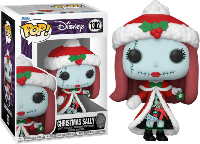 Disney Nightmare Before Christmas Blacklight   Pop Vinyl: Christmas Sally