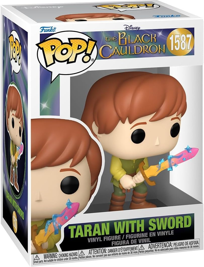 Disney The Black Cauldron   POP Vinyl: Taran with Sword