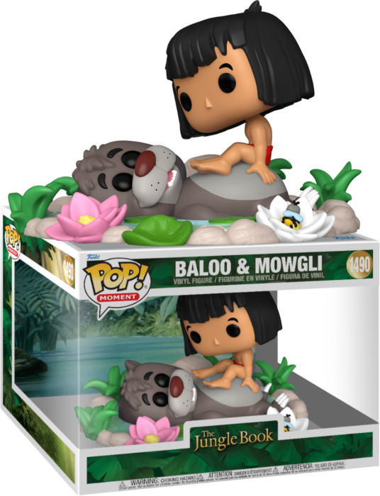 Disney The Jungle Book   Pop Vinyl: Baloo & Mowgli