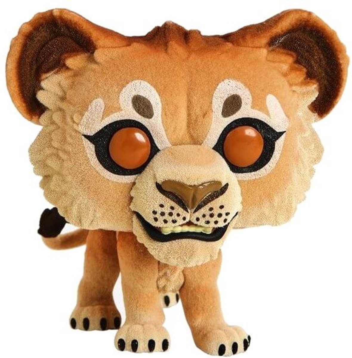 Disney The Lion King 2019 Simba Flocked EXC Pop! Vinyl Figure