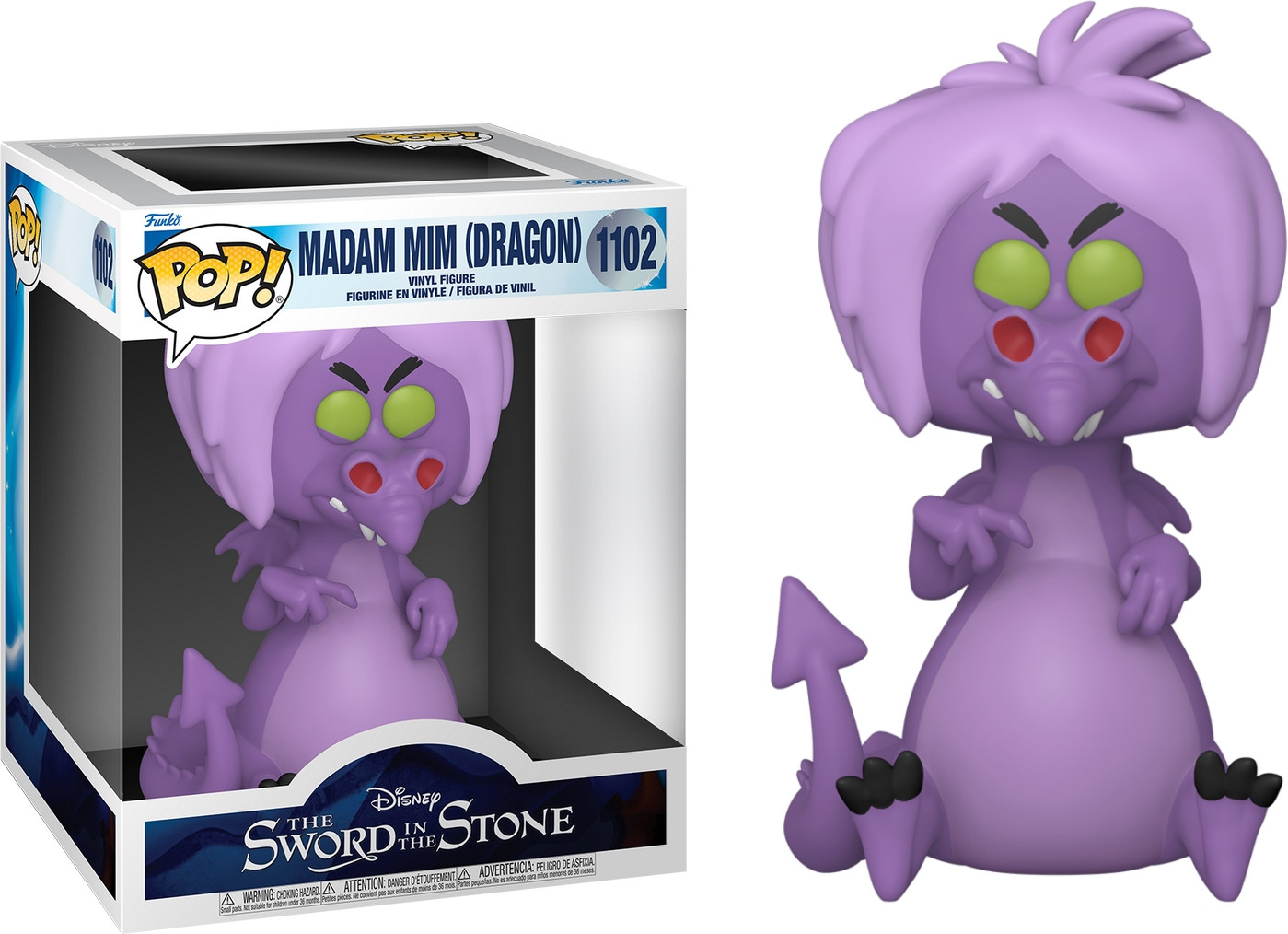 Disney The Sword in the Stone   Pop Vinyl: Madam Mim (Dragon) (1102)