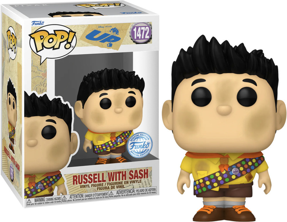 Disney UP   Pop Vinyl: Russel with Sash