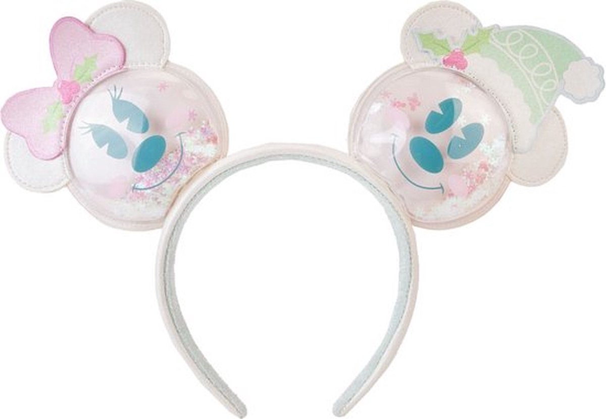 Disney by Loungefly Ears Headband Mickey & Minnie Pastel Snowman