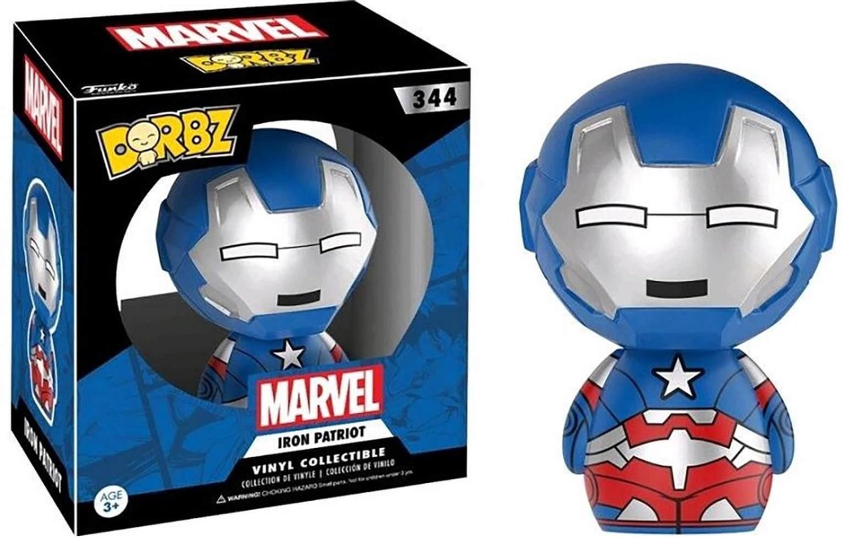 Dorbz: Marvel - Iron Patriot FUNKO