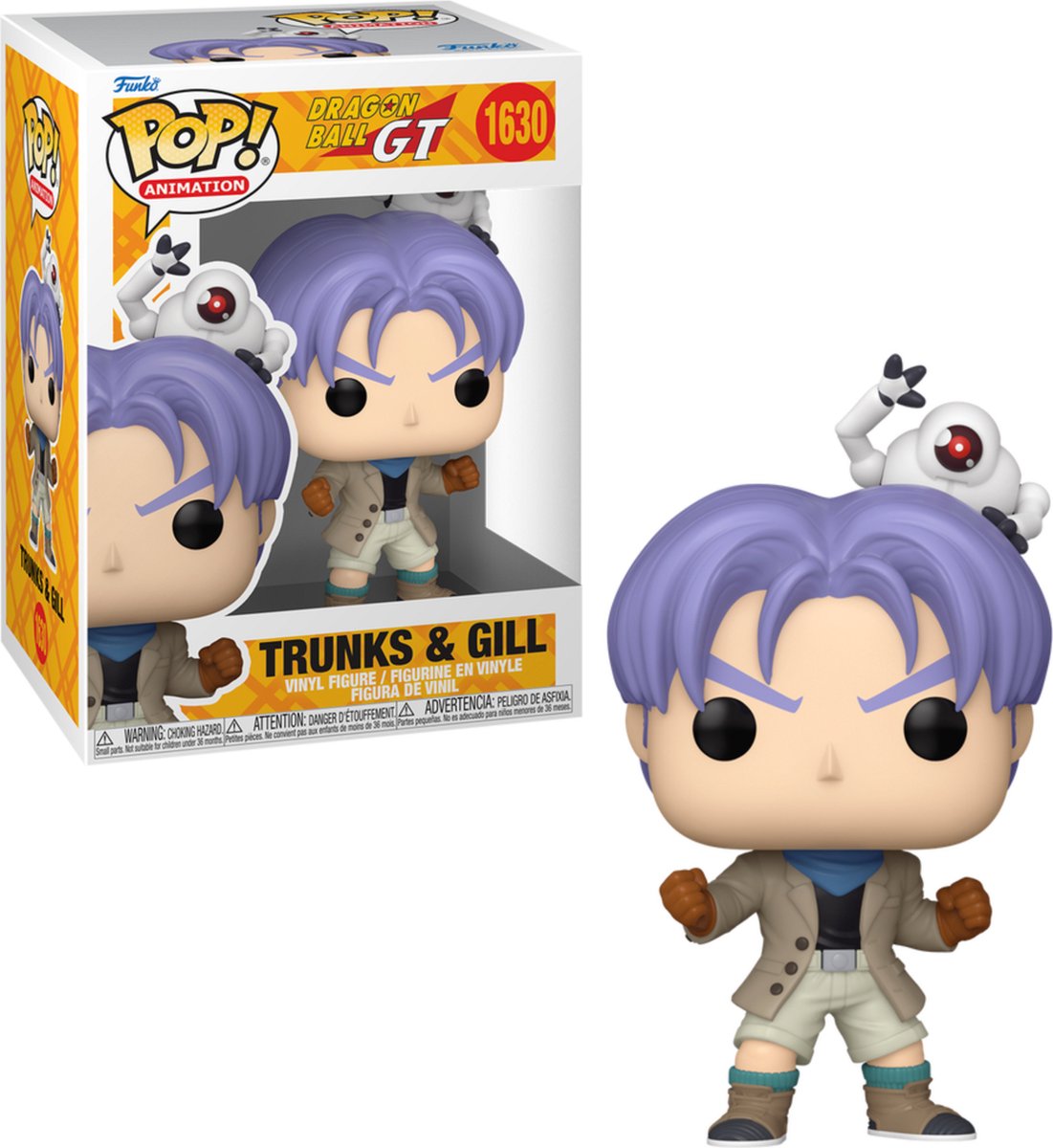 Dragon Ball GT - Trunks & Gill Vinylfiguur 1630   Pop! meerkleurig