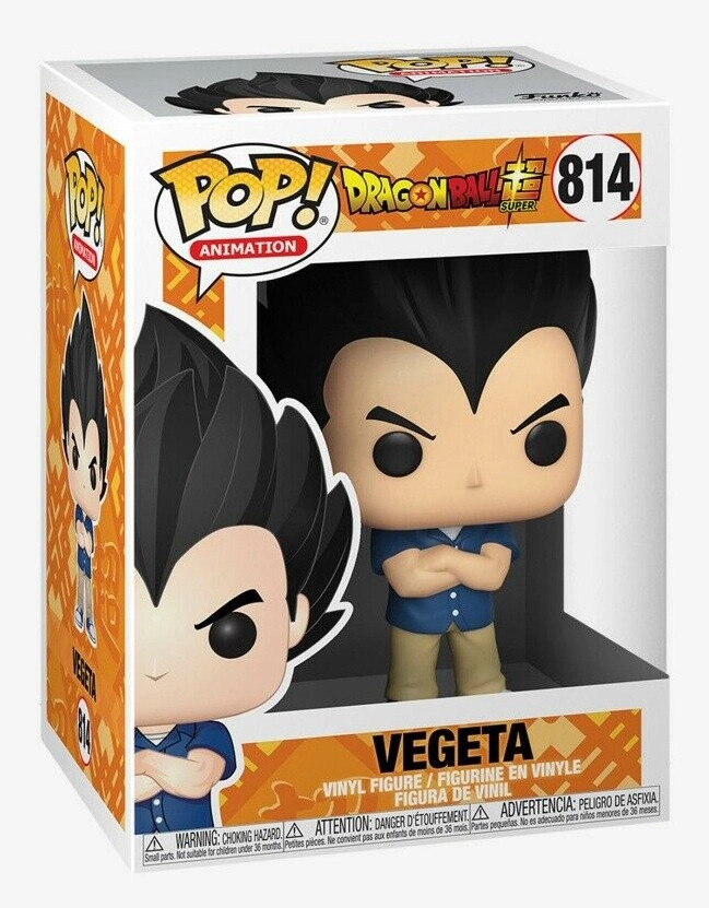 Dragon Ball Super   Pop Vinyl: Vegeta (schade aan doos)