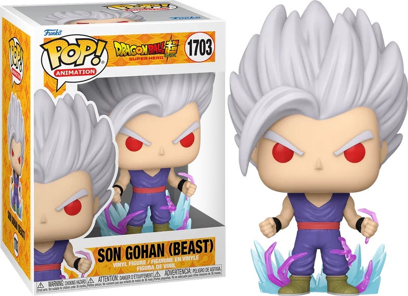 Dragon Ball Super Super Hero   Pop Vinyl: Son Gohan (Beast)