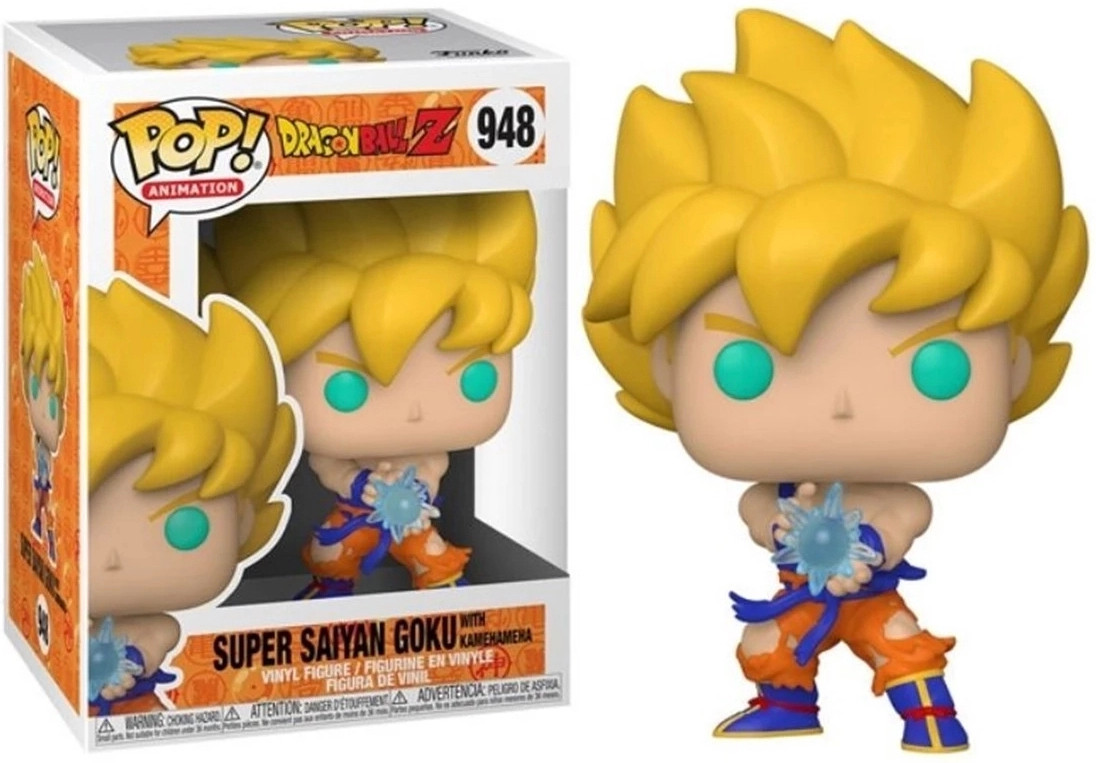 Dragon Ball Z   Pop Vinyl: Super Saiyan Goku with Kamehameha