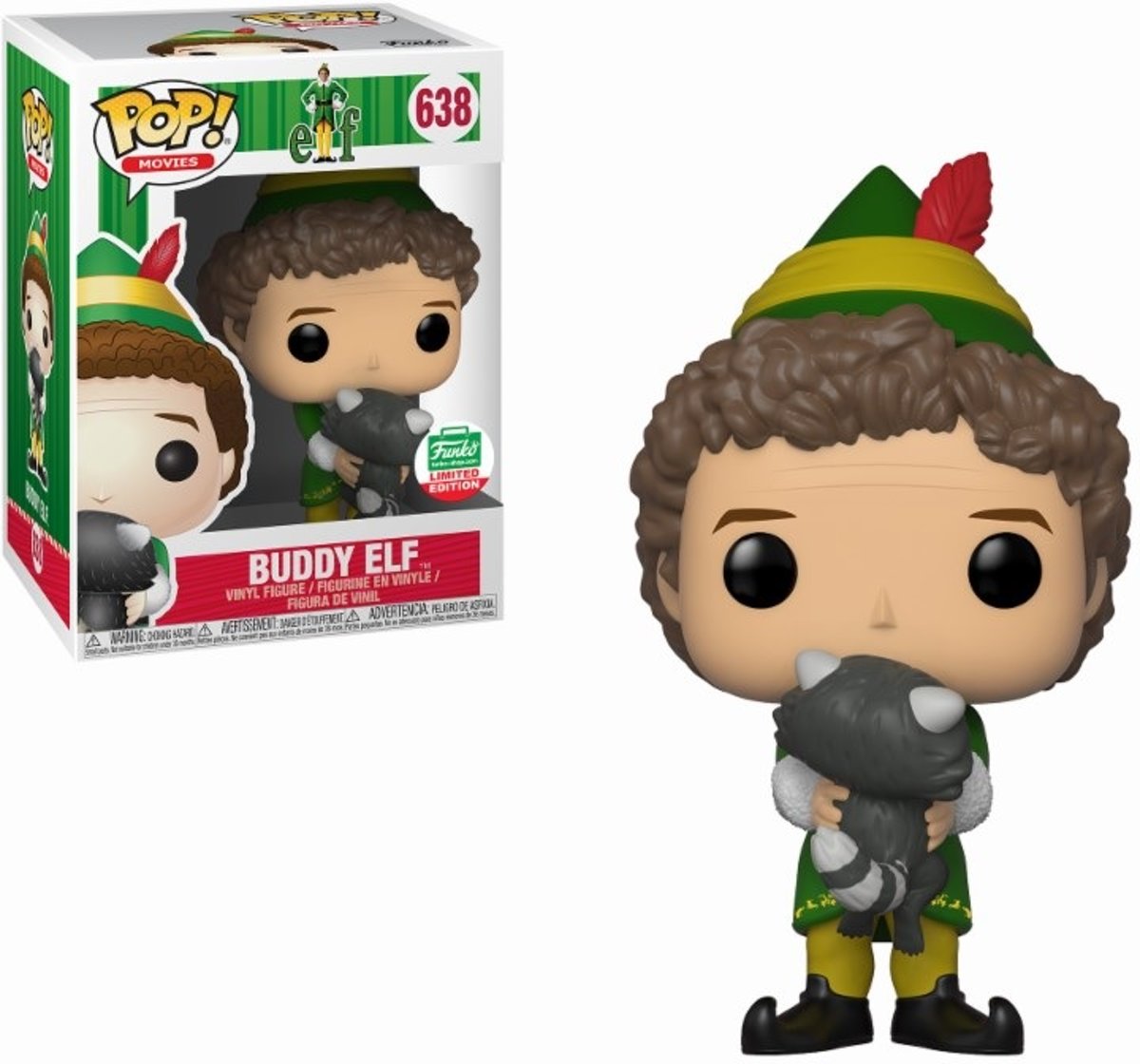 Elf POP! Vinyl Figure Buddy with Raccoon LE 9 cm