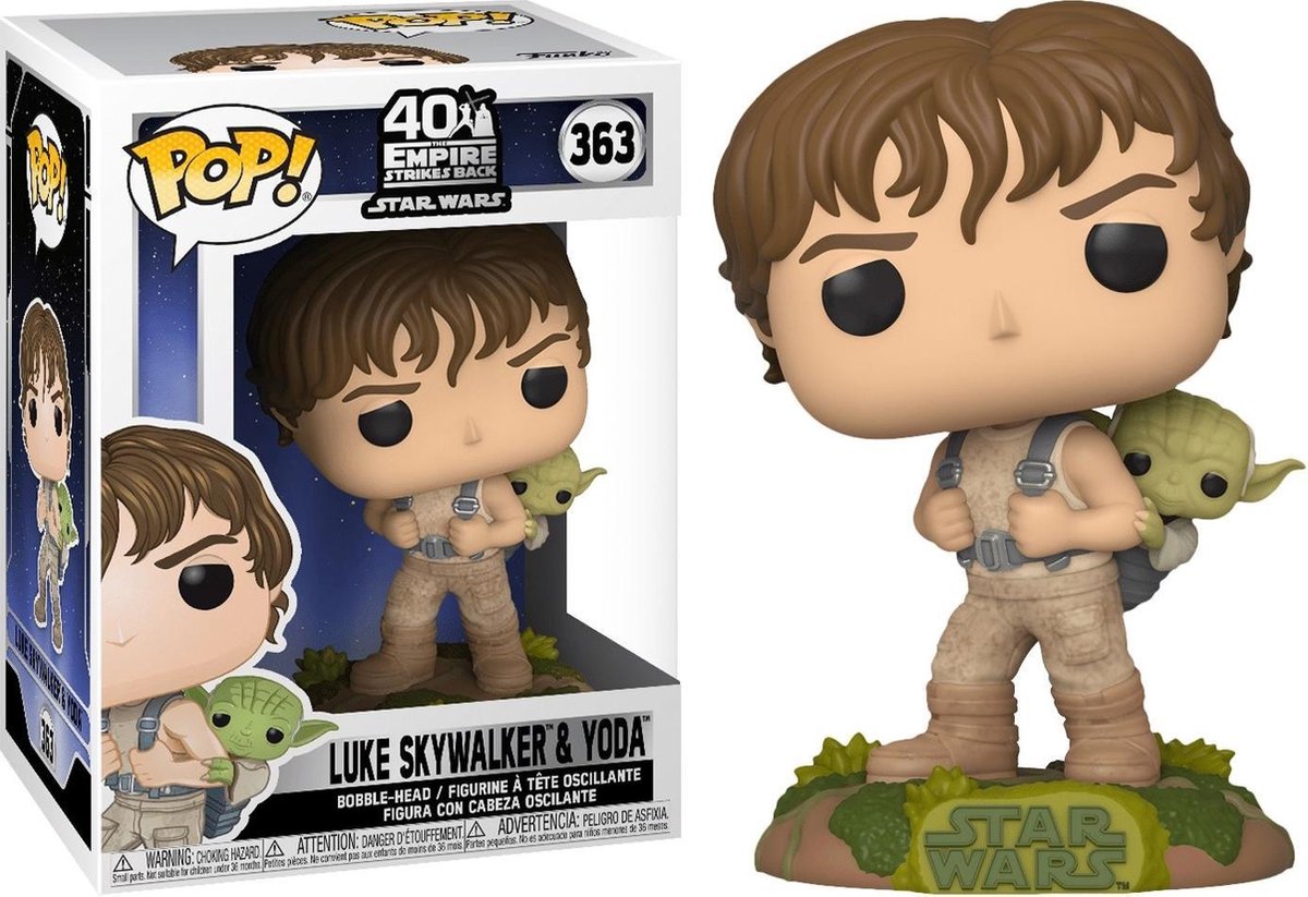 FUNKO Luke Skywalker & Yoda Verzamelfiguur Volwassenen en kinderen