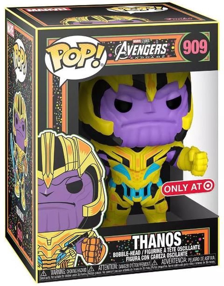 FUNKO POP! MARVEL: AVENGERS ENDGAME - THANOS (BLACKLIGHT)