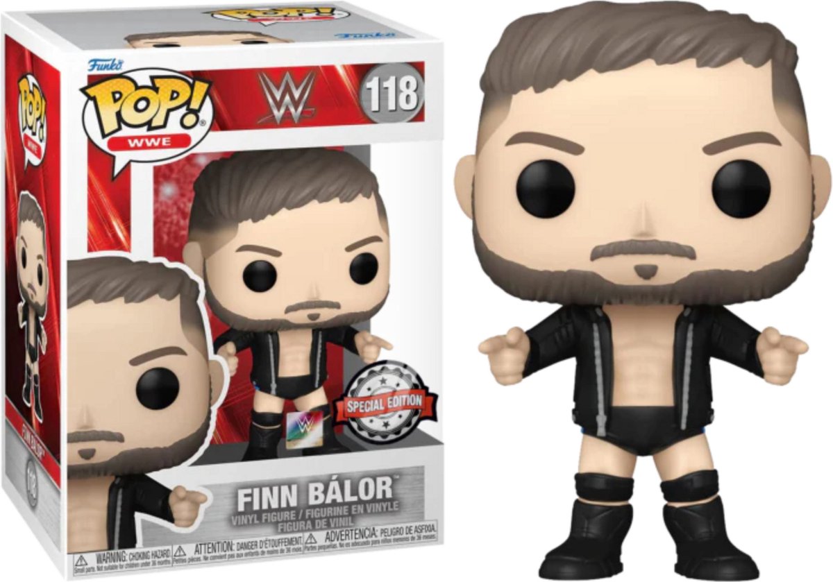 FUNKO POP! Sports Finn Balor 118 WWE Exclusive
