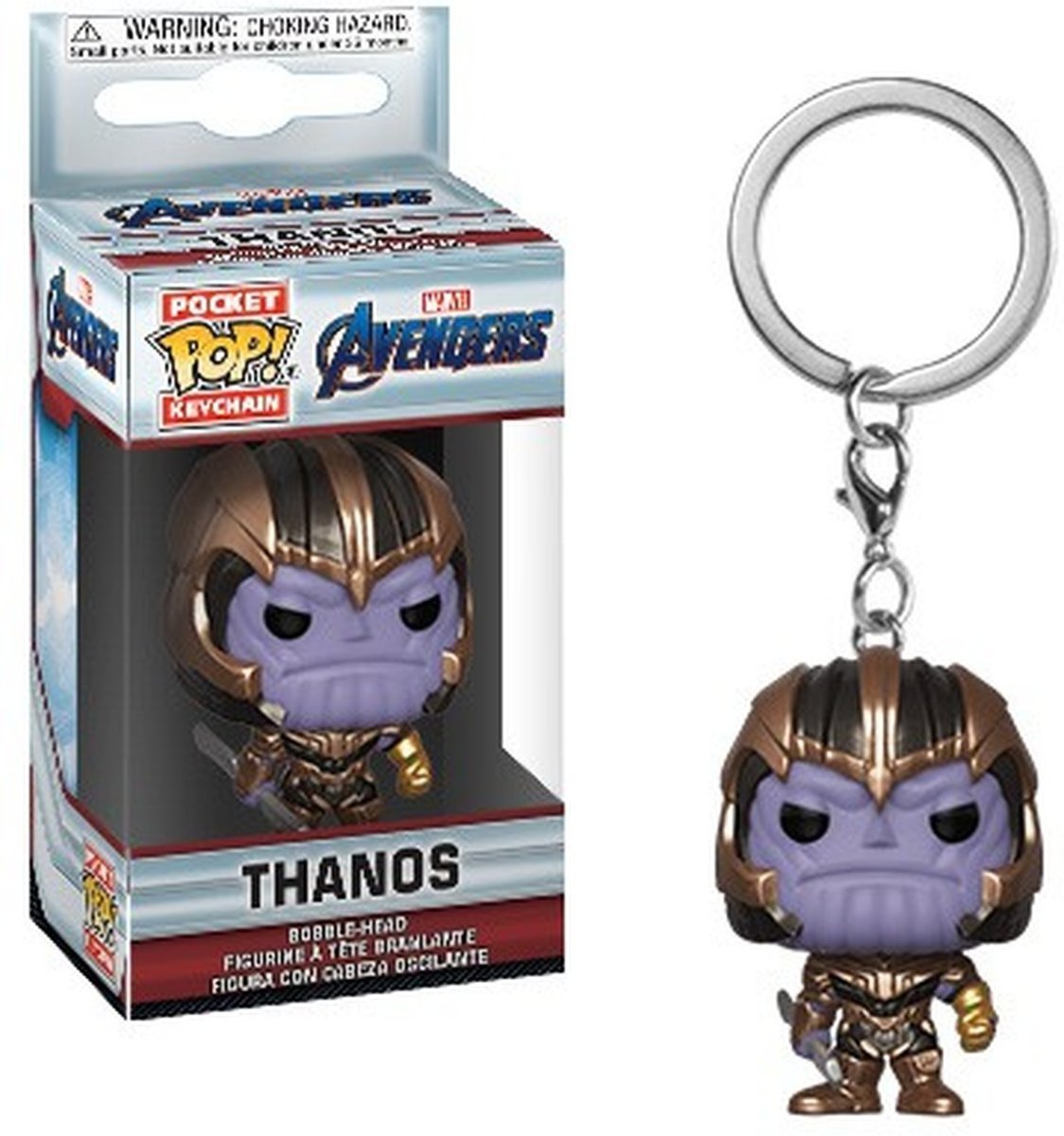 FUNKO Pocket Pop Keychain: Marvel Avengers Endgame - Thanos