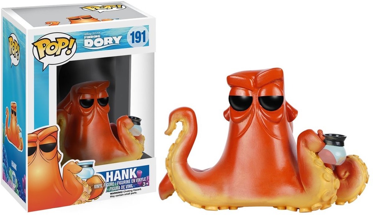 FUNKO Pop! Disney: Finding Dory - Hank Kinderen Speelgoed actiefiguurtje