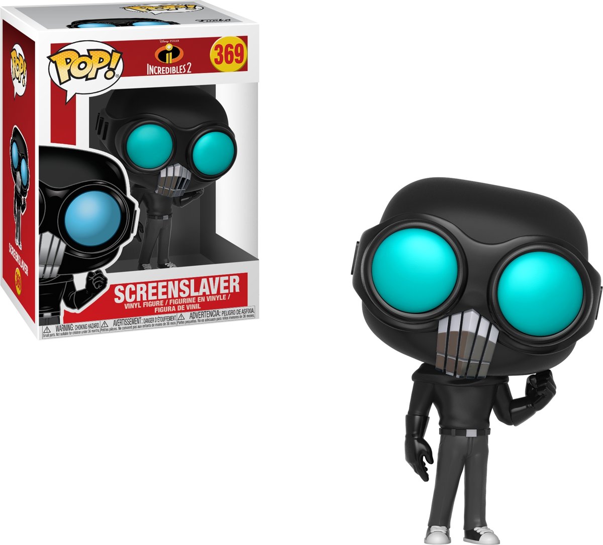 FUNKO Pop! Disney: Incredibles 2 - Screenslaver Verzamelfiguur Volwassenen en kinderen