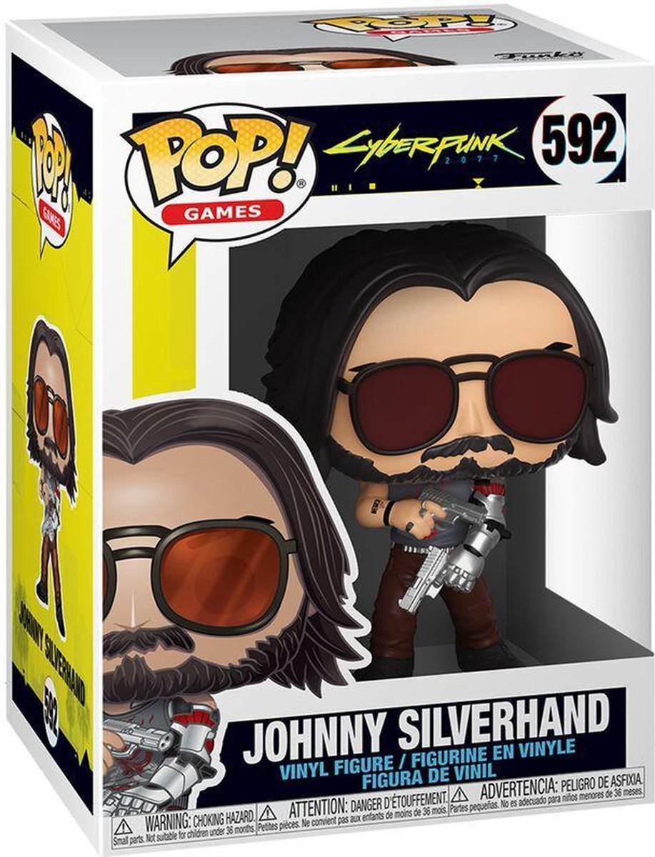 FUNKO Pop! Games: Cyberpunk 2077 - Johnny Silverhand 2 Verzamelfiguur Volwassenen en kinderen