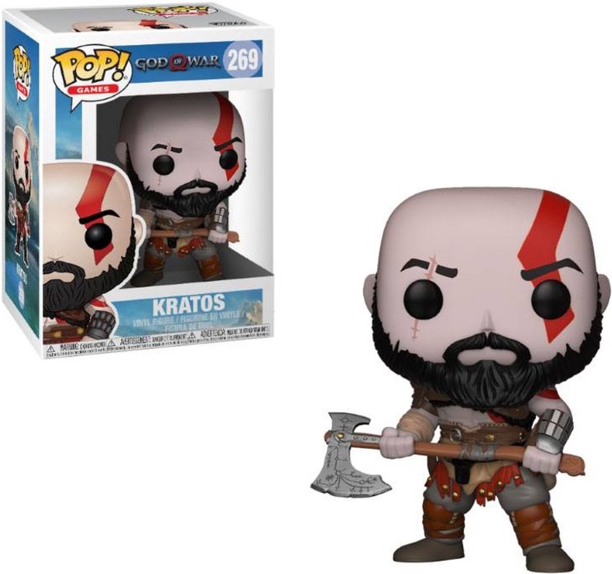 FUNKO Pop! Games: God of War - Kratos Verzamelfiguur