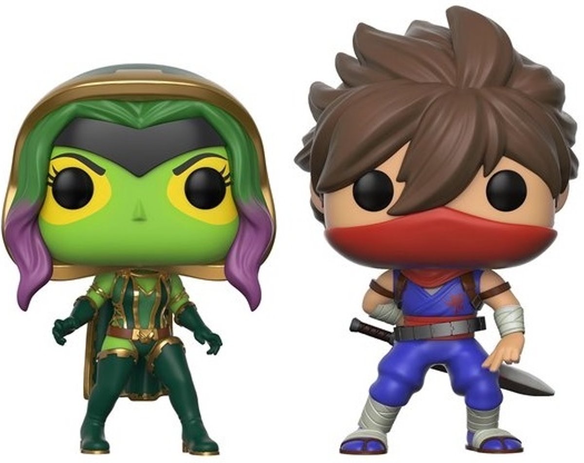 FUNKO Pop! Games: Marvel Vs. Capcom 2PK - Gamora Vs. Strider Volwassenen en kinderen Verzamelfiguur