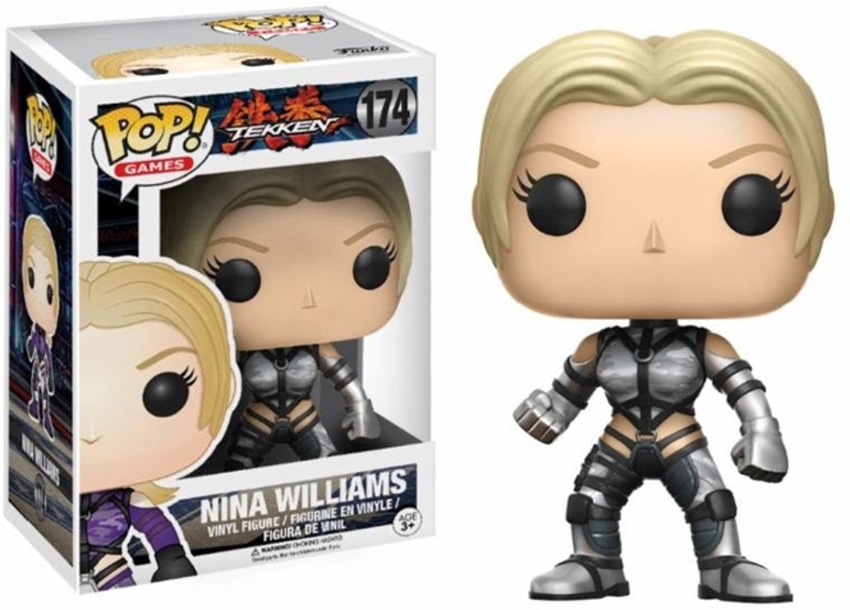 FUNKO Pop! Games: Tekken – Nina Williams Volwassenen en kinderen Verzamelfiguur